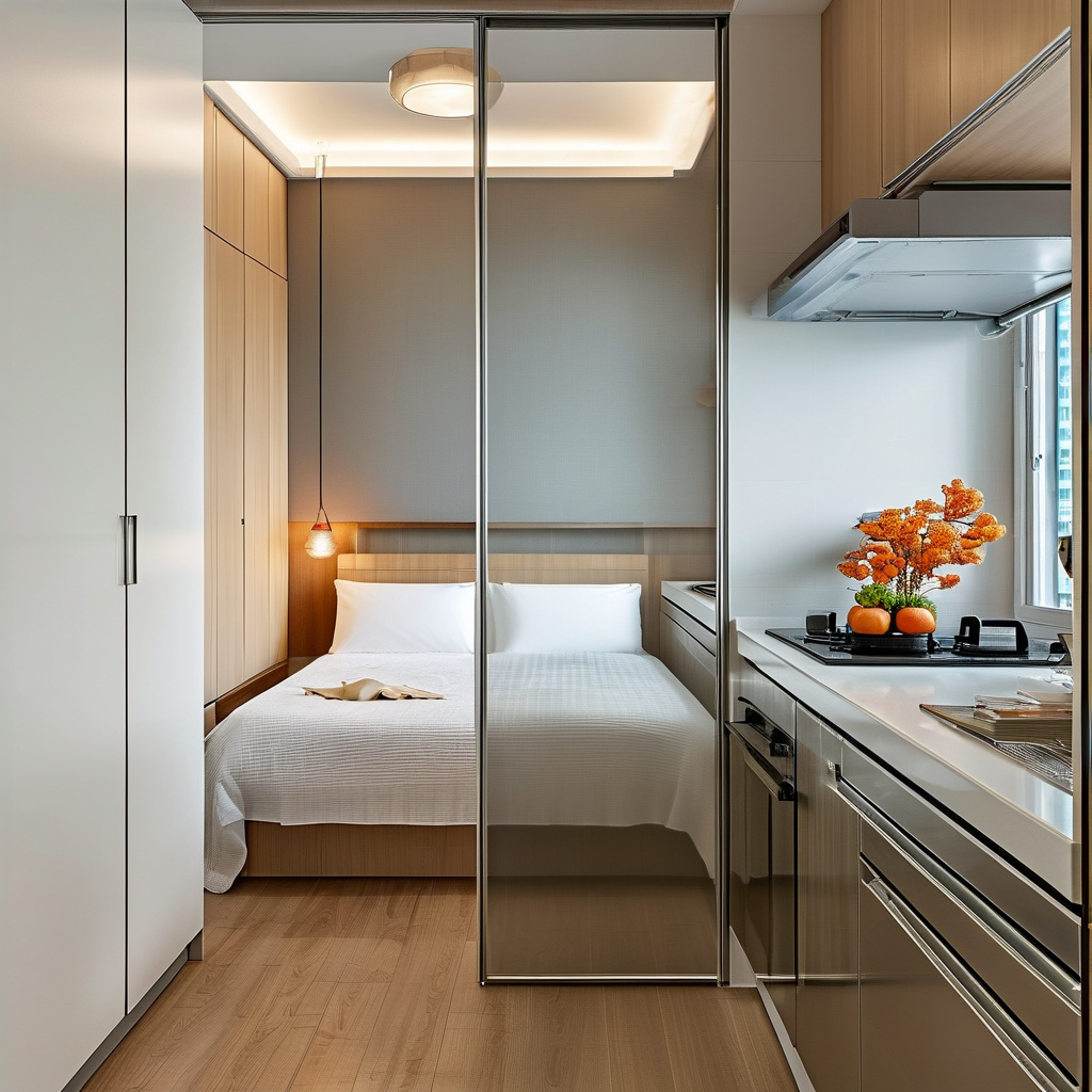打風前大圍細單位防潮改造（AI生成示意圖）